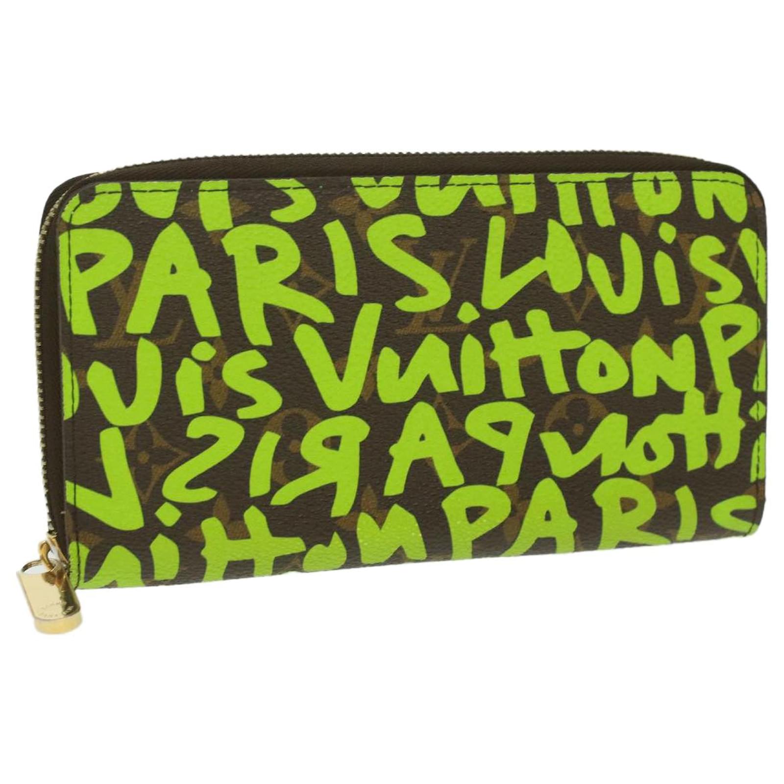 Louis Vuitton Coin Card Holder, Green, One Size