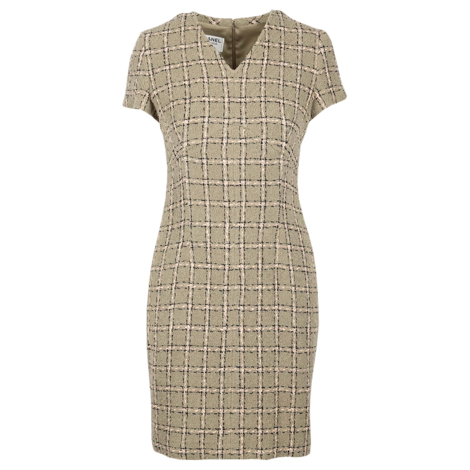 Chanel boucle outlet dress