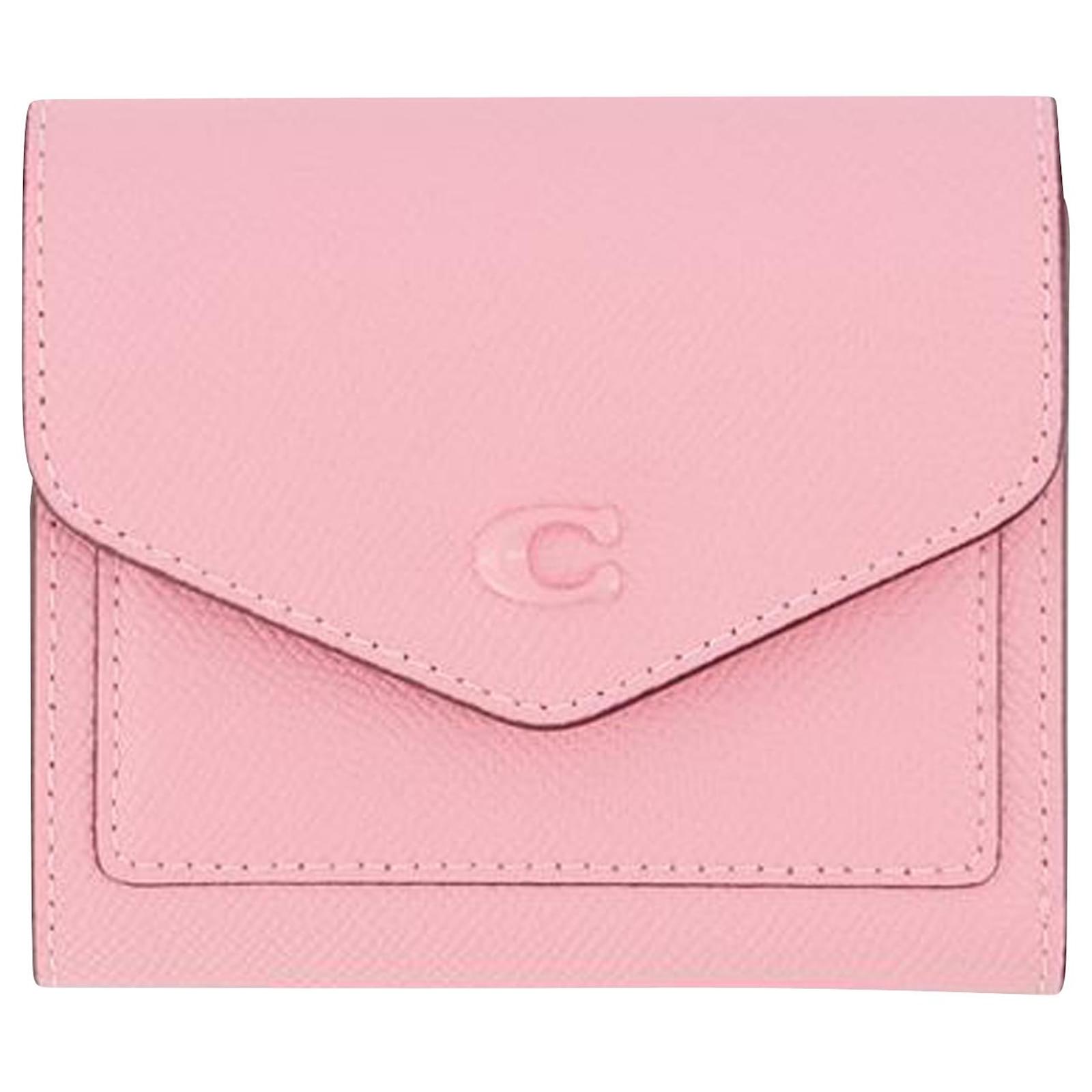 Wyn Small Wallet - Coach - Pink - Leather  - Joli Closet