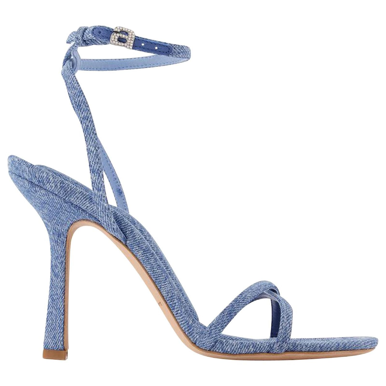 Dahlia Sandals 105 - Alexander Wang - Denim - Purple ref.809181