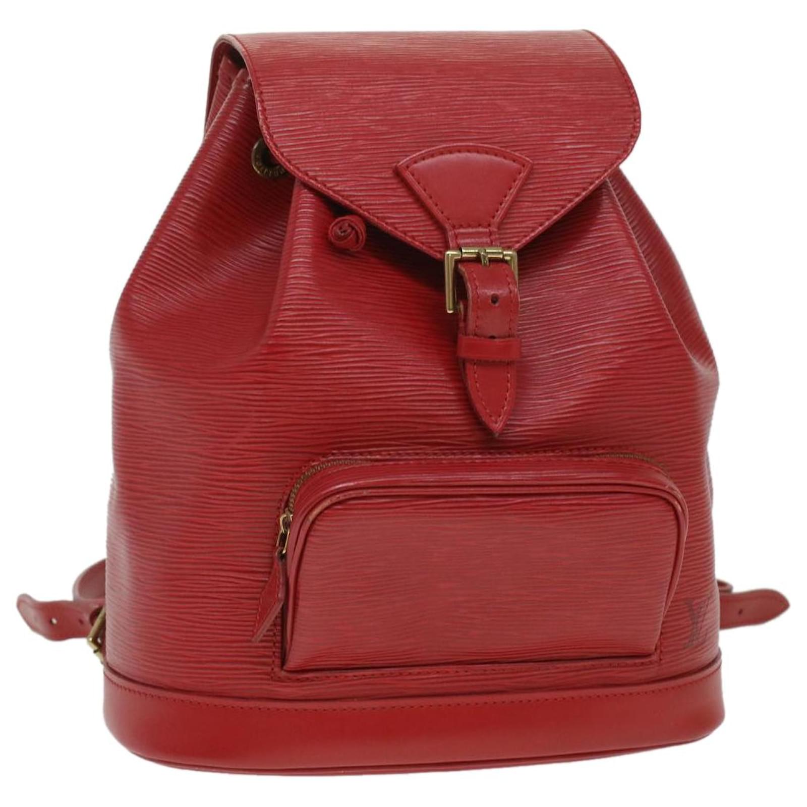 lv epi leather backpack
