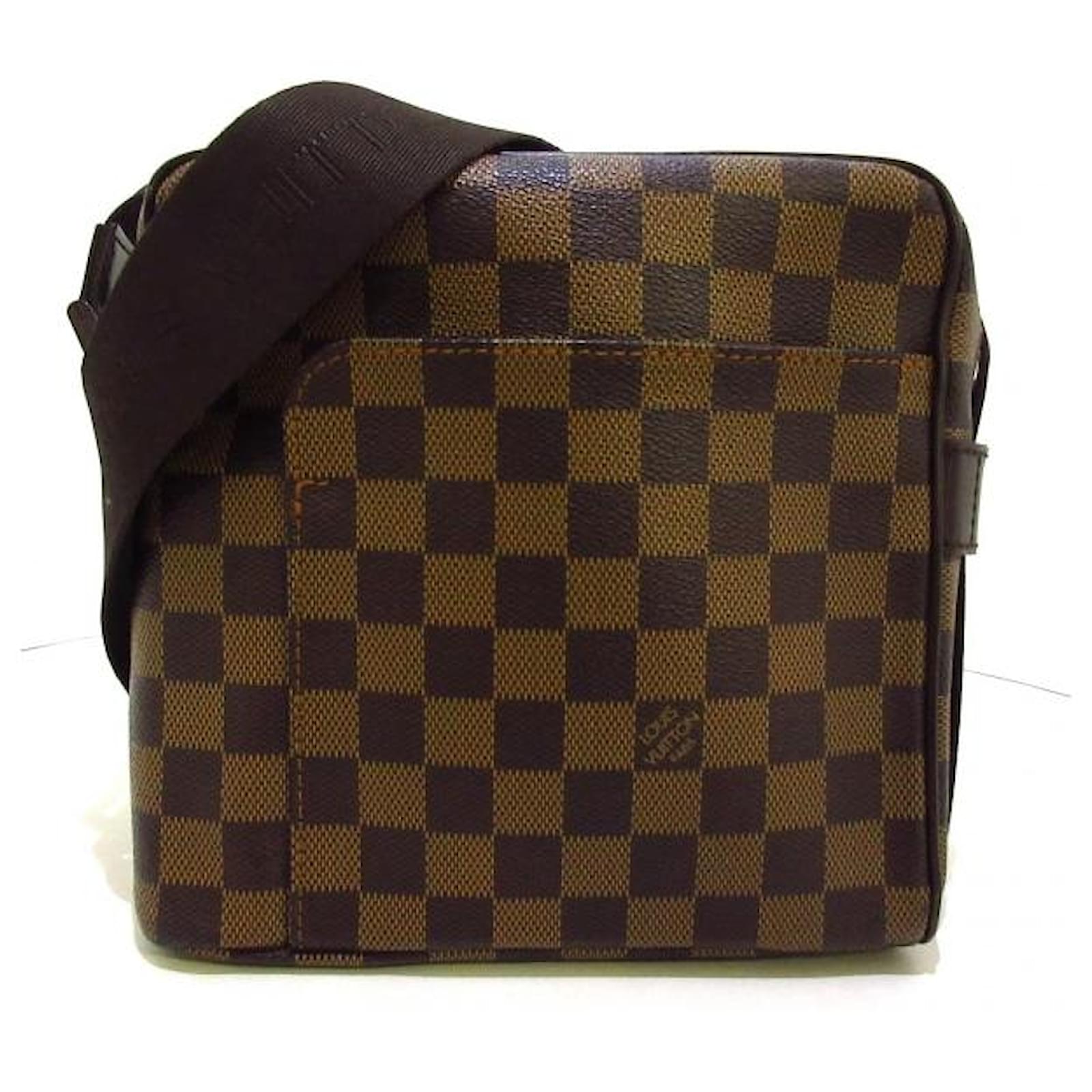 Louis Vuitton Olav PM Damier ebene Cloth ref.814940 - Joli Closet