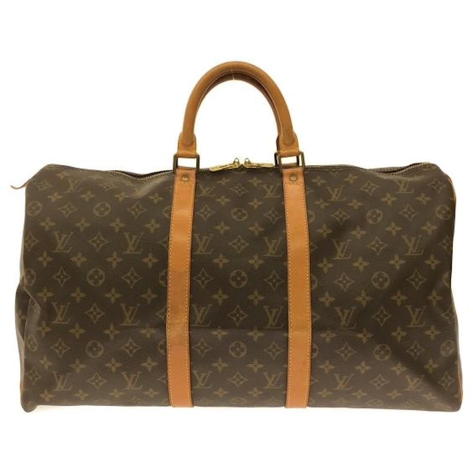 Louis Vuitton keepall 50 Cloth ref.810774 - Joli Closet