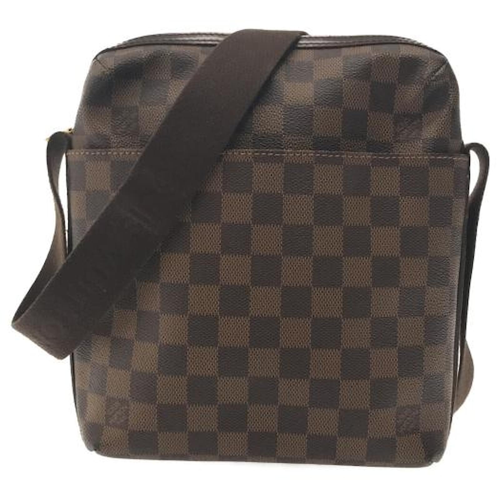 Louis Vuitton Trotteur Beaubourg Damier Damier ebene Cloth ref.812376 ...