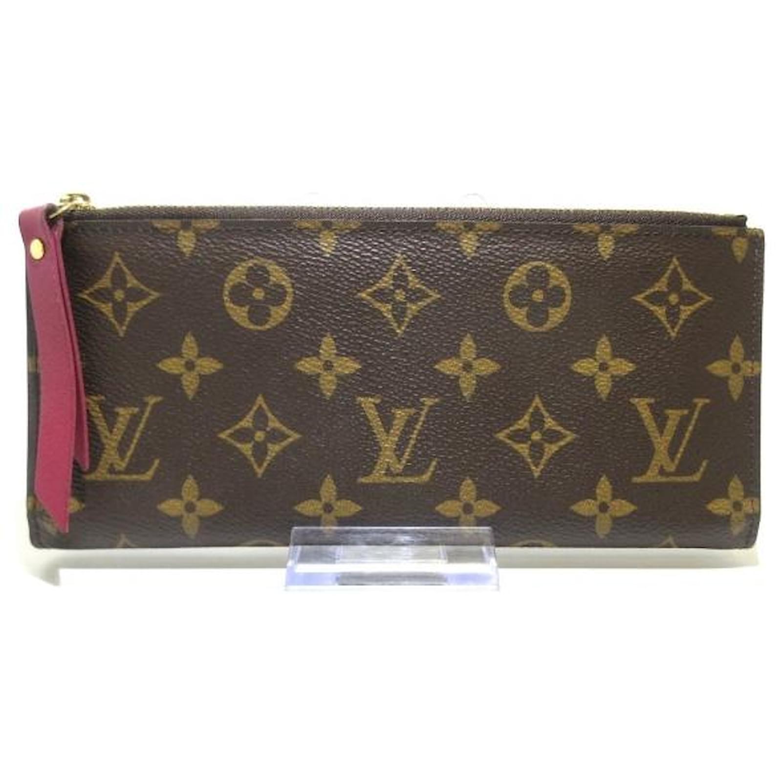 Louis Vuitton Adele Wallet Monogram Canvas Fuchsia