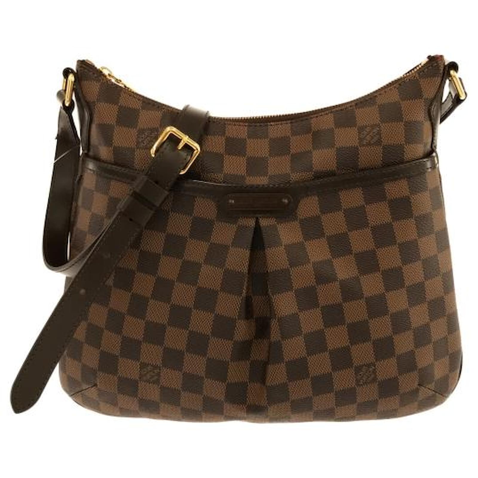 Louis Vuitton Bloomsbury PM Damier Ebene Crossbody Bag Brown