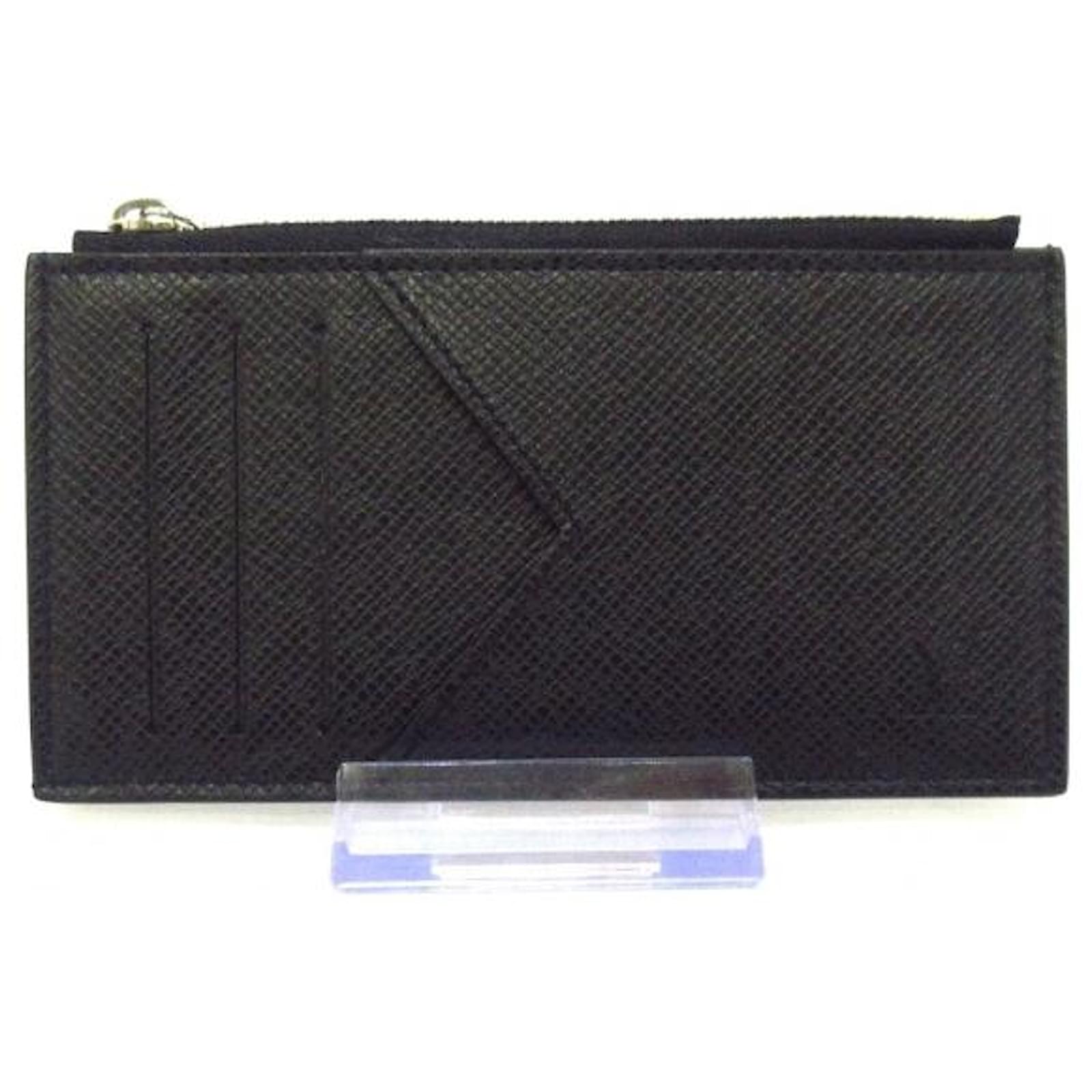 Louis Vuitton Coin Card holder Leather ref.813458 - Joli Closet