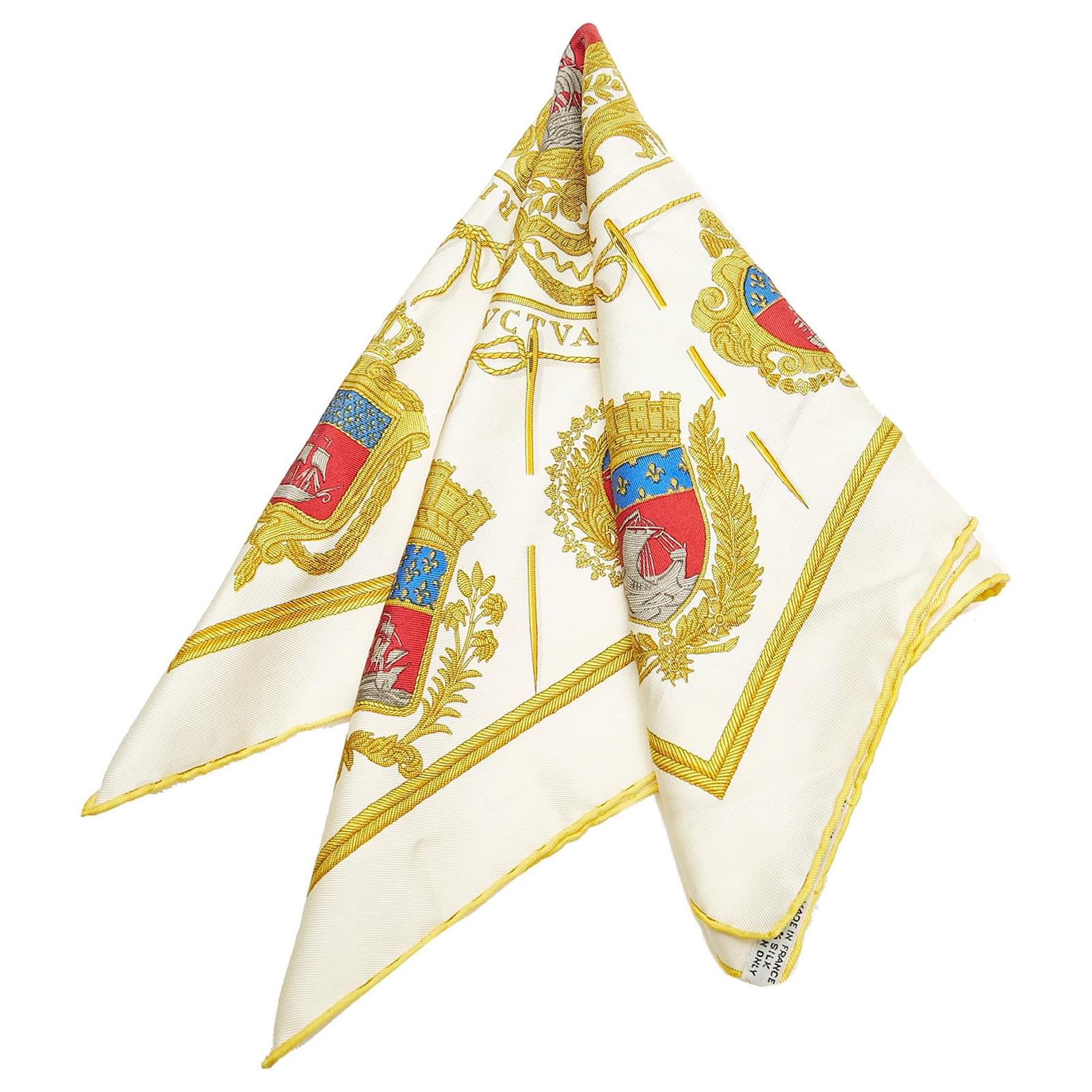 Hermes Les Armes de Paris Silk Scarf