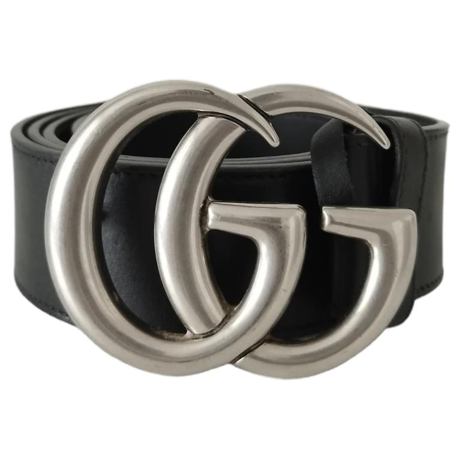 Gucci Leather GG Belt