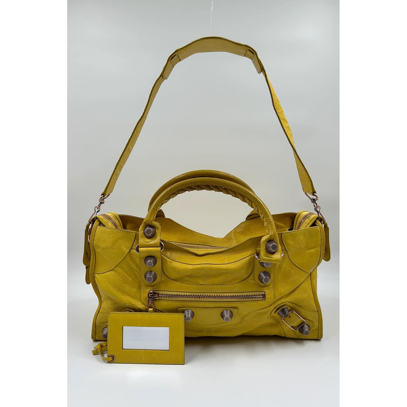 balenciaga mini city lambskin