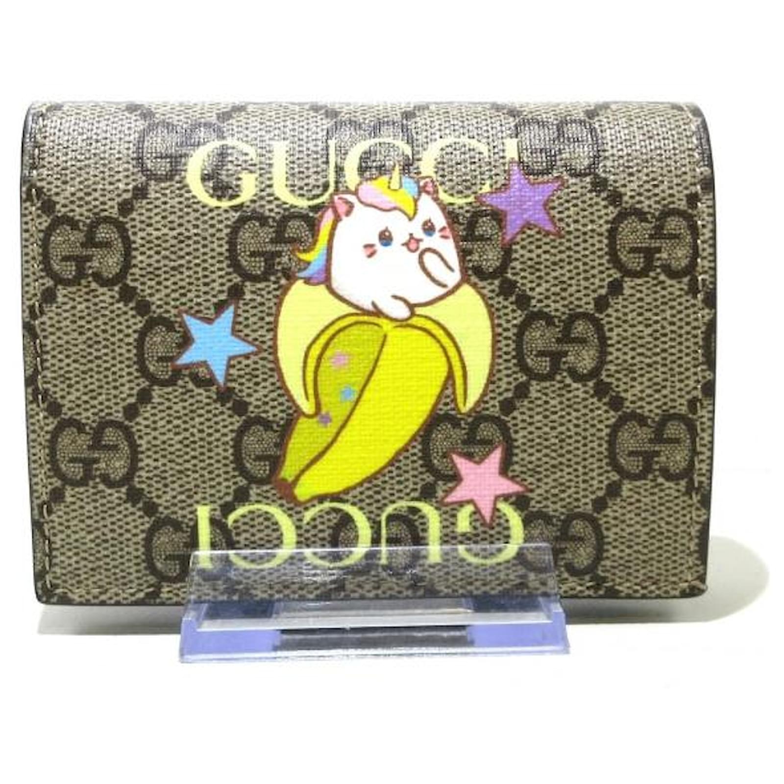 gucci multiple colors plastic gg supreme purses wallets cases
