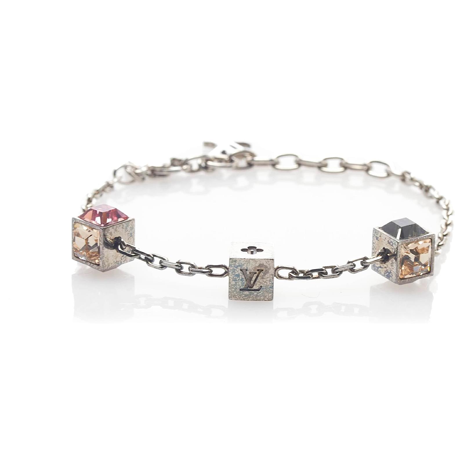 Louis Vuitton Crystal Gamble Station Bracelet