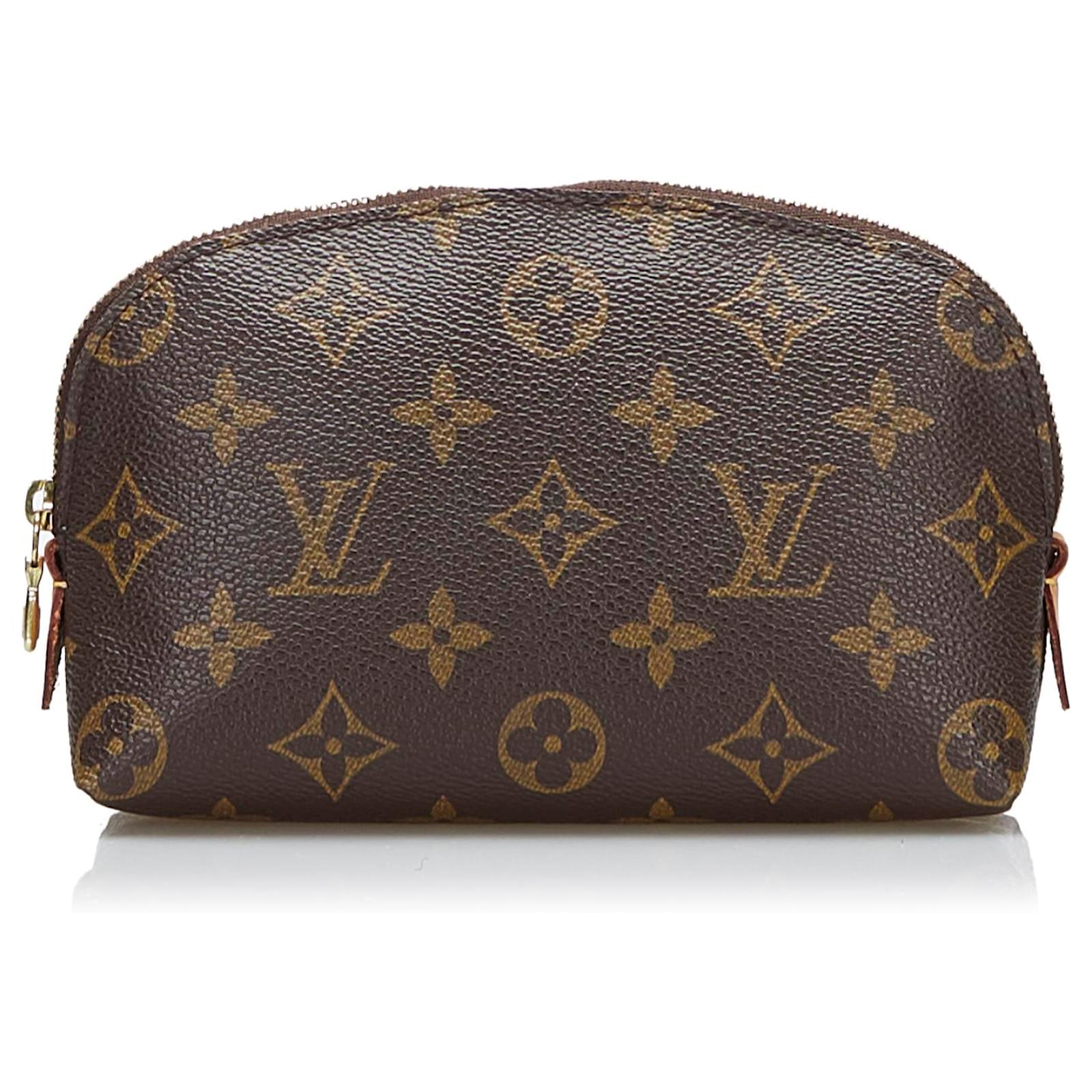 Louis Vuitton Monogram Cosmetic Pouch PM - Brown Cosmetic Bags