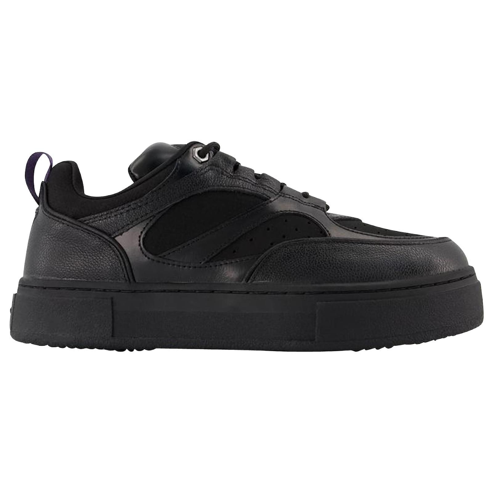 Autre Marque Sidney Sneakers in Black Leather ref.818163 - Joli Closet