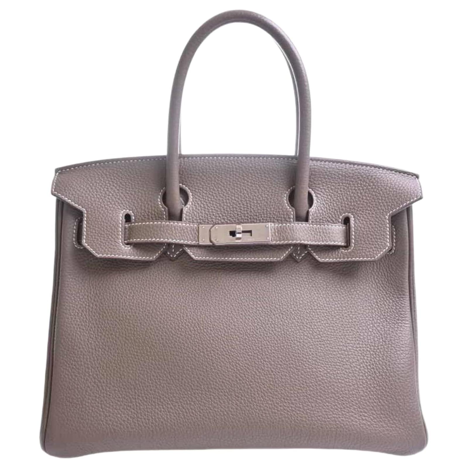 Hermès Birkin Grey Leather ref.818413 Joli Closet