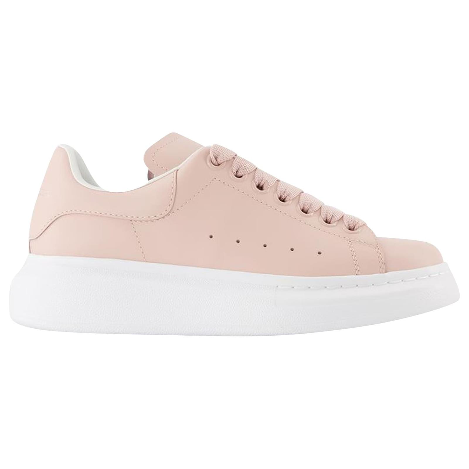 Oversized Sneakers - Alexander Mcqueen - Pink Leather - Closet