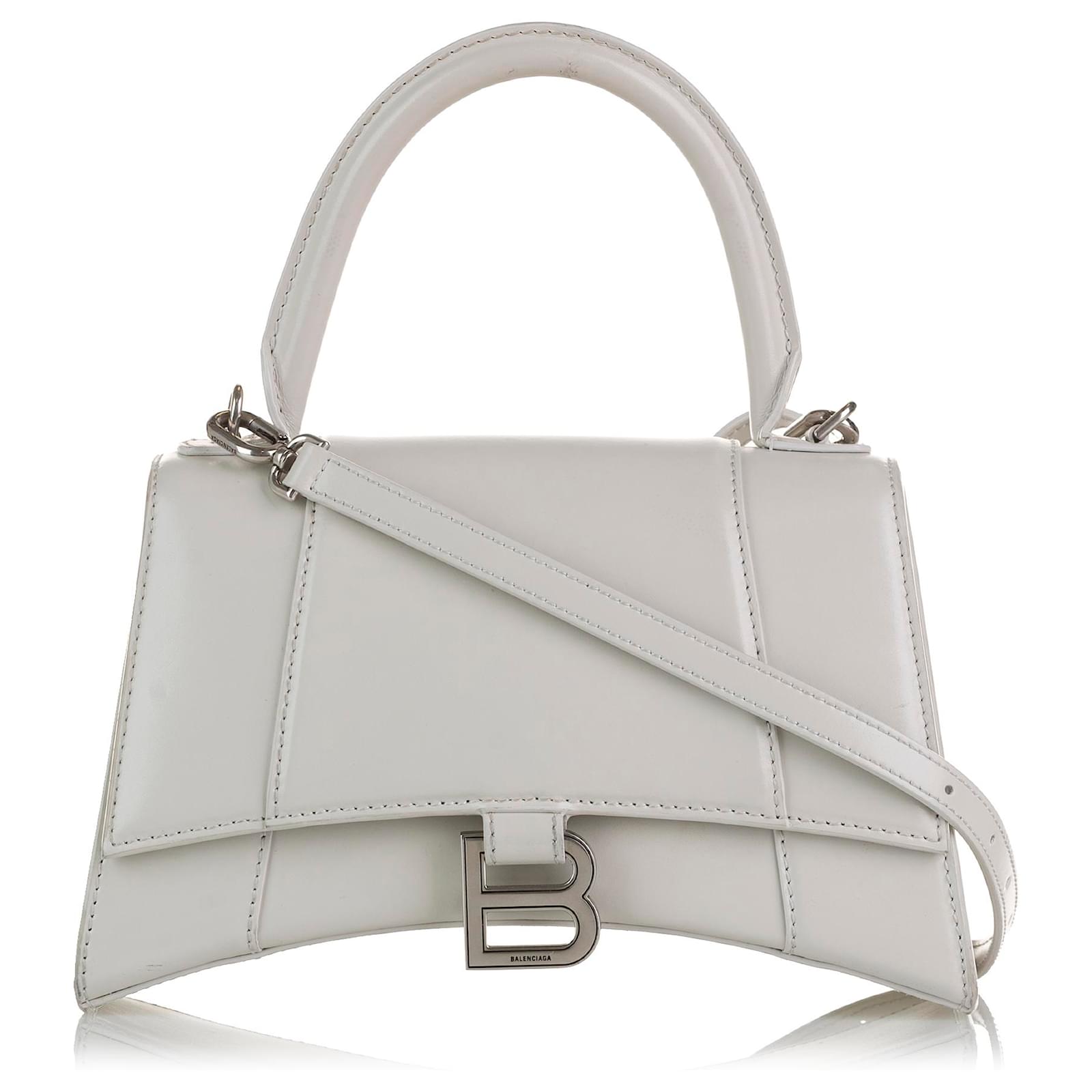 BALENCIAGA S Hourglass Top Handle Bag