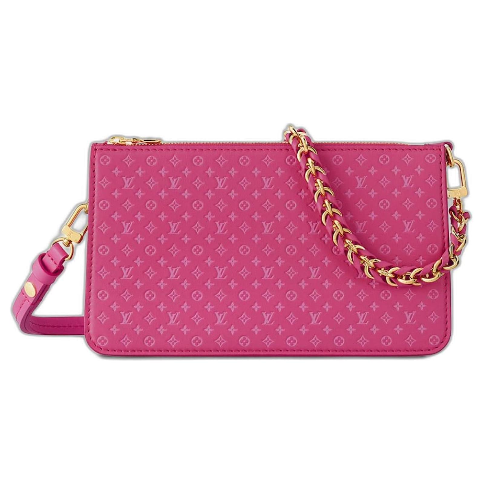 Handbags Louis Vuitton LV Lexington Pouch Nanogram Pink