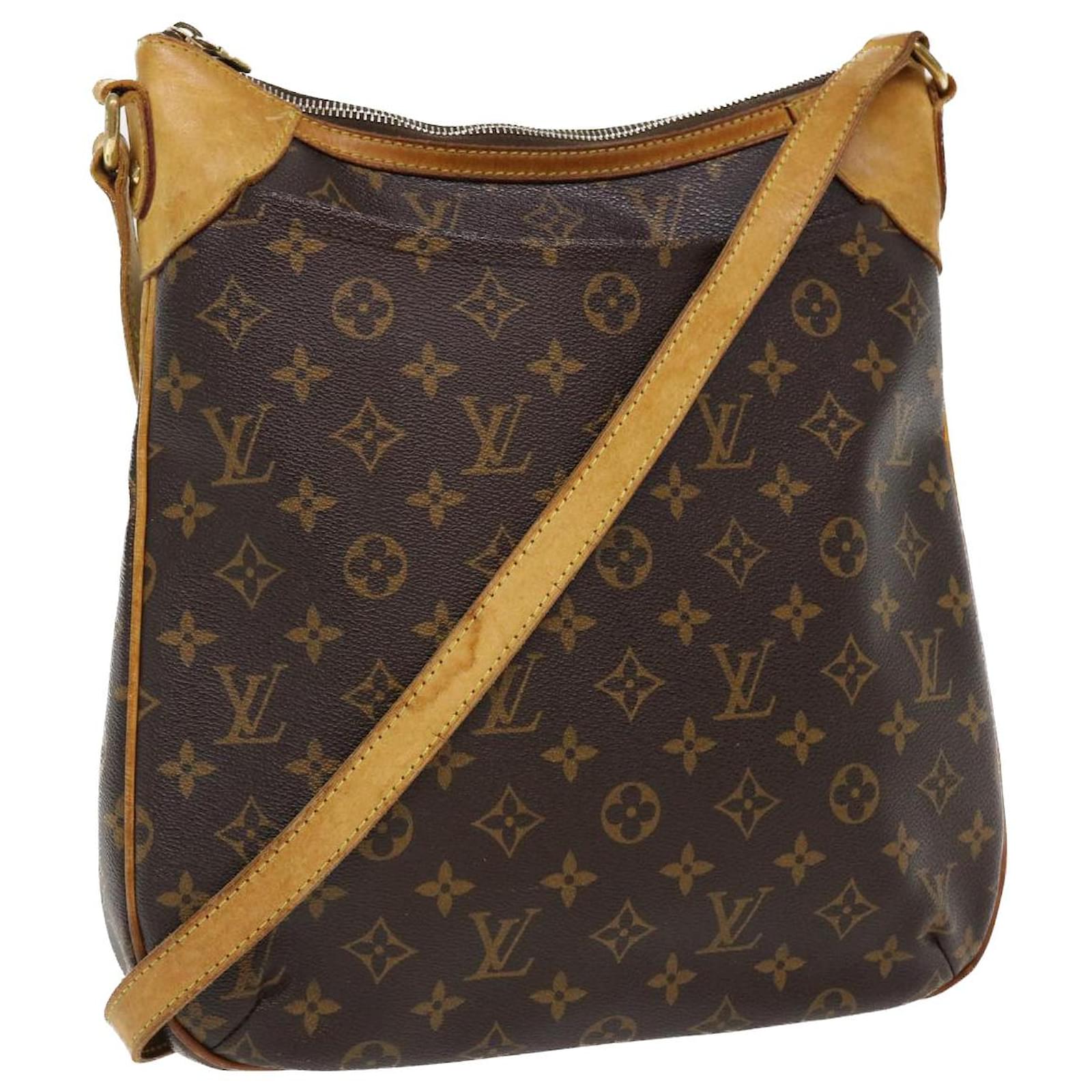 Louis Vuitton Odeon MM Monogram Crossbody Canvas Handbag Messenger