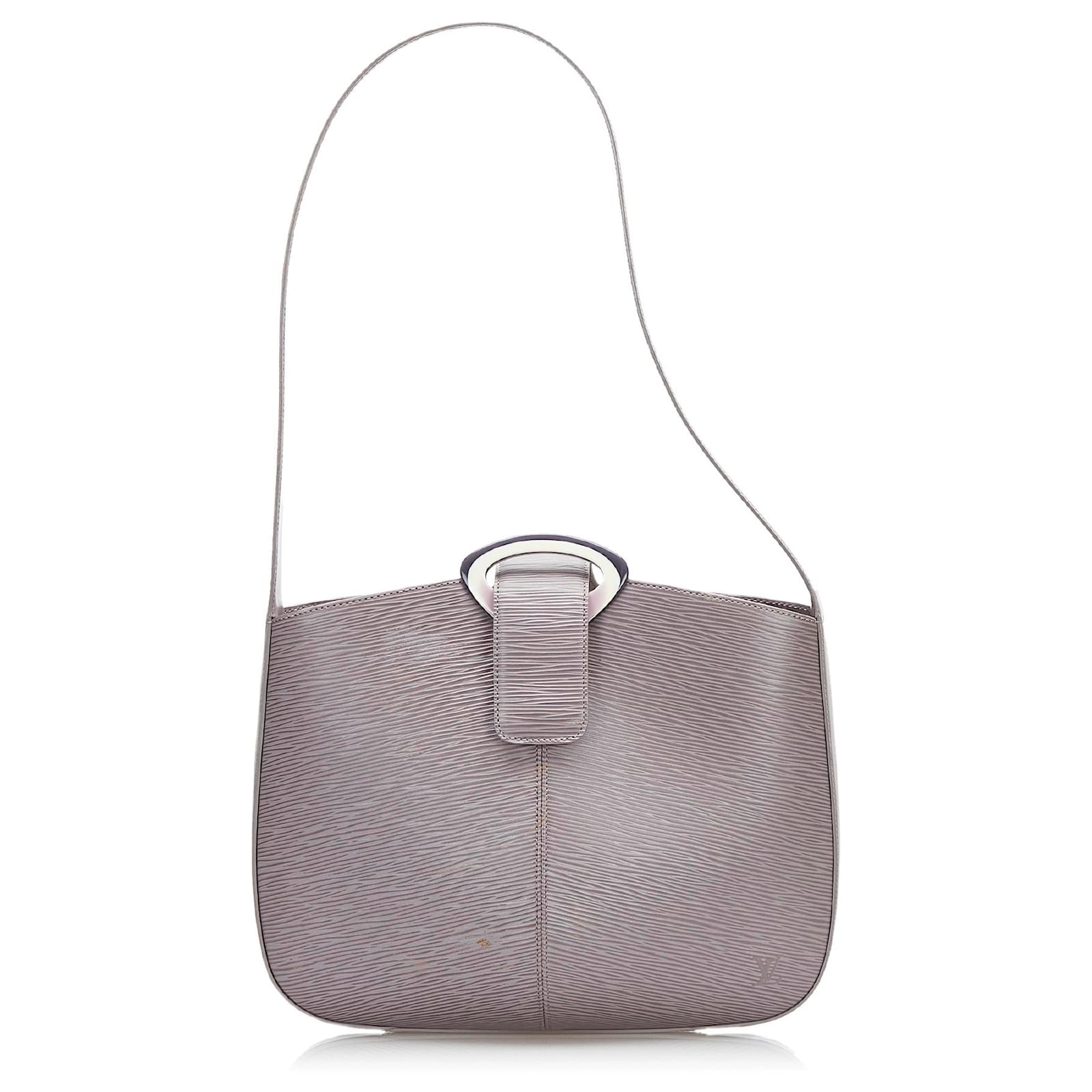 Louis Vuitton Gray Epi Reverie Grey Leather ref.822989 - Joli Closet