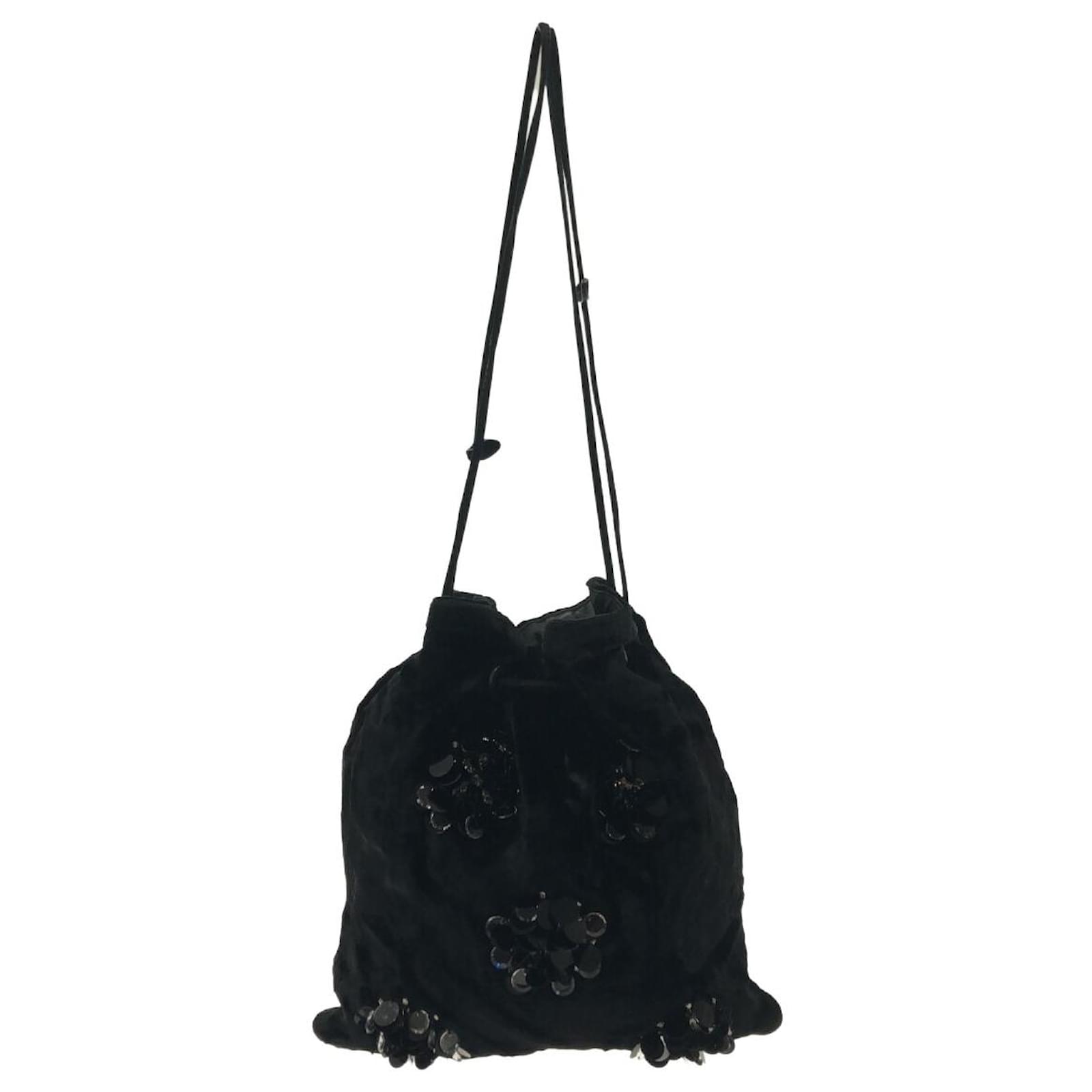 miu miu Black Suede ref.823286 - Joli Closet