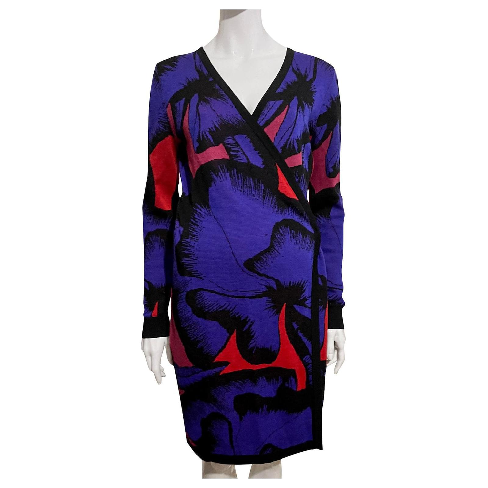 Dvf best sale leandra dress