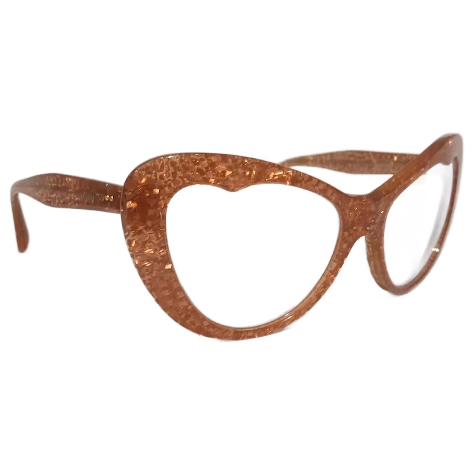 Heart Miu Miu Pink Glasses Authentic Miu Miu Sunglasses BRAND NEW