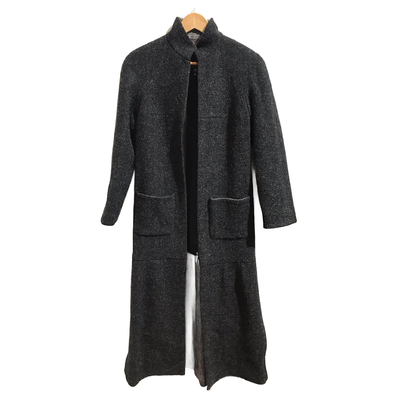 Wool suit jacket Chanel Grey size XS International in Wool - 18313612