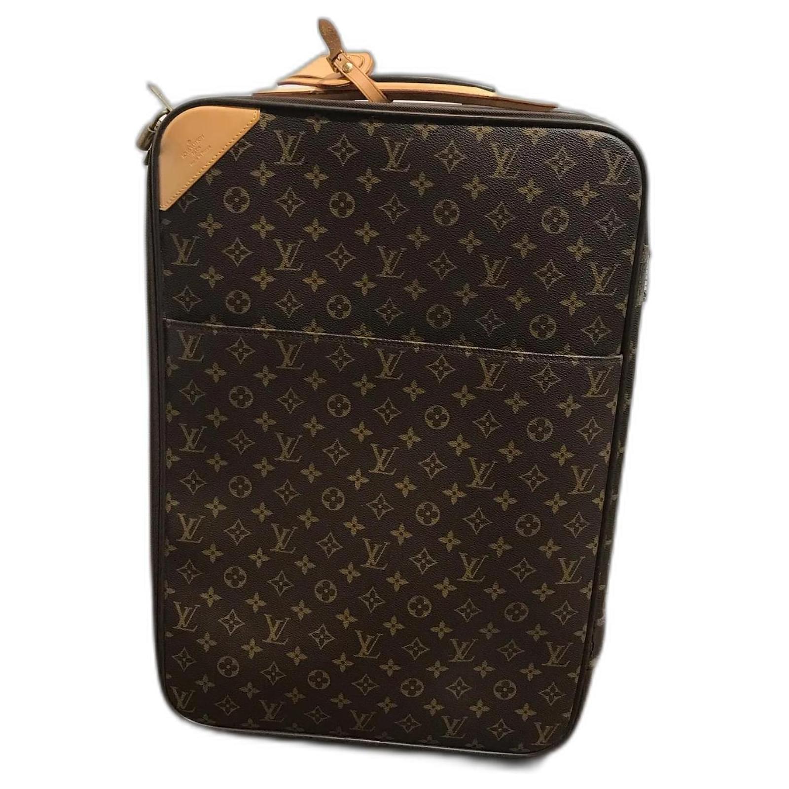 LOUIS VUITTON Travel bags T. Leather Brown ref.825982 - Joli Closet