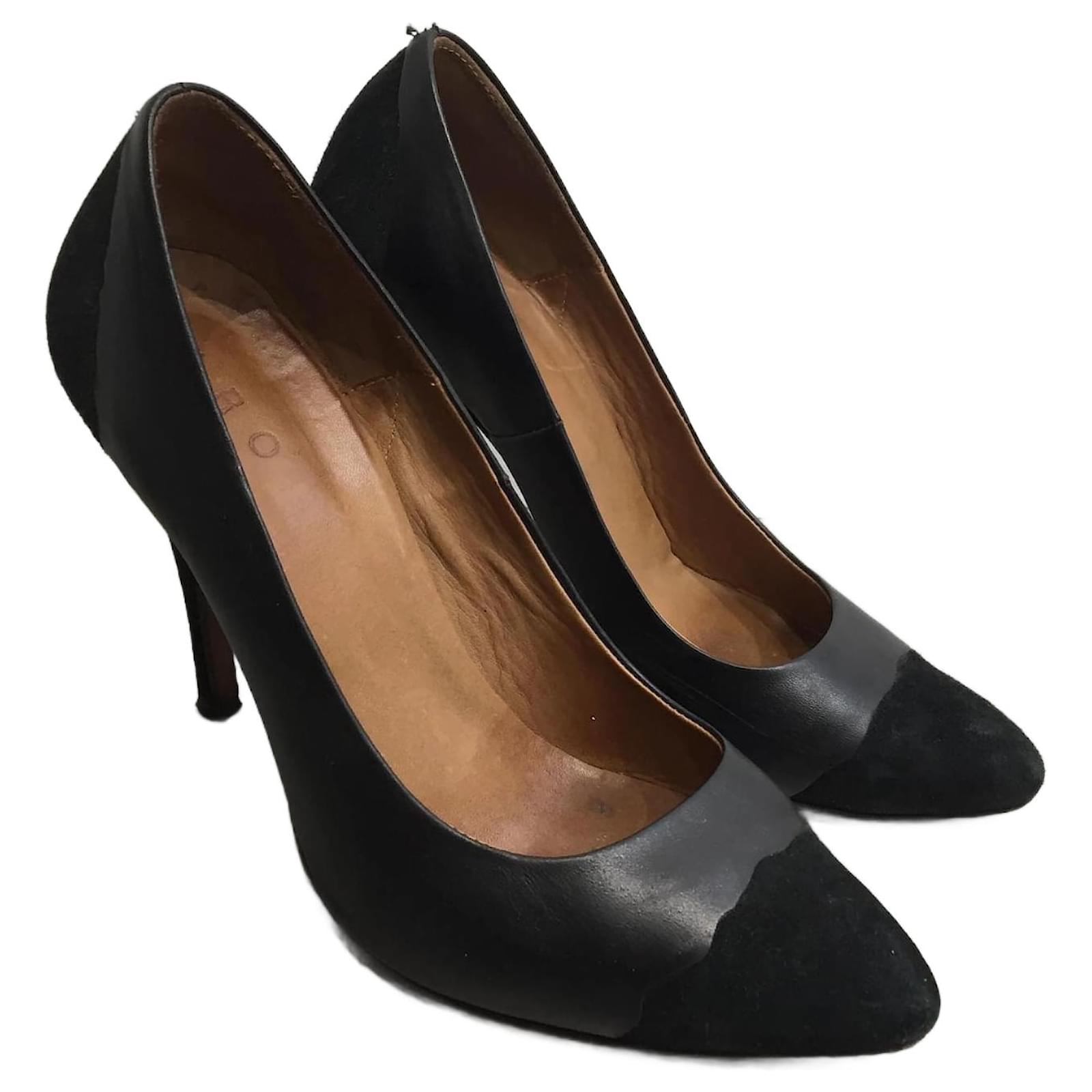 IRO Heels T.eu 38 Leather Black ref.827979 - Joli Closet