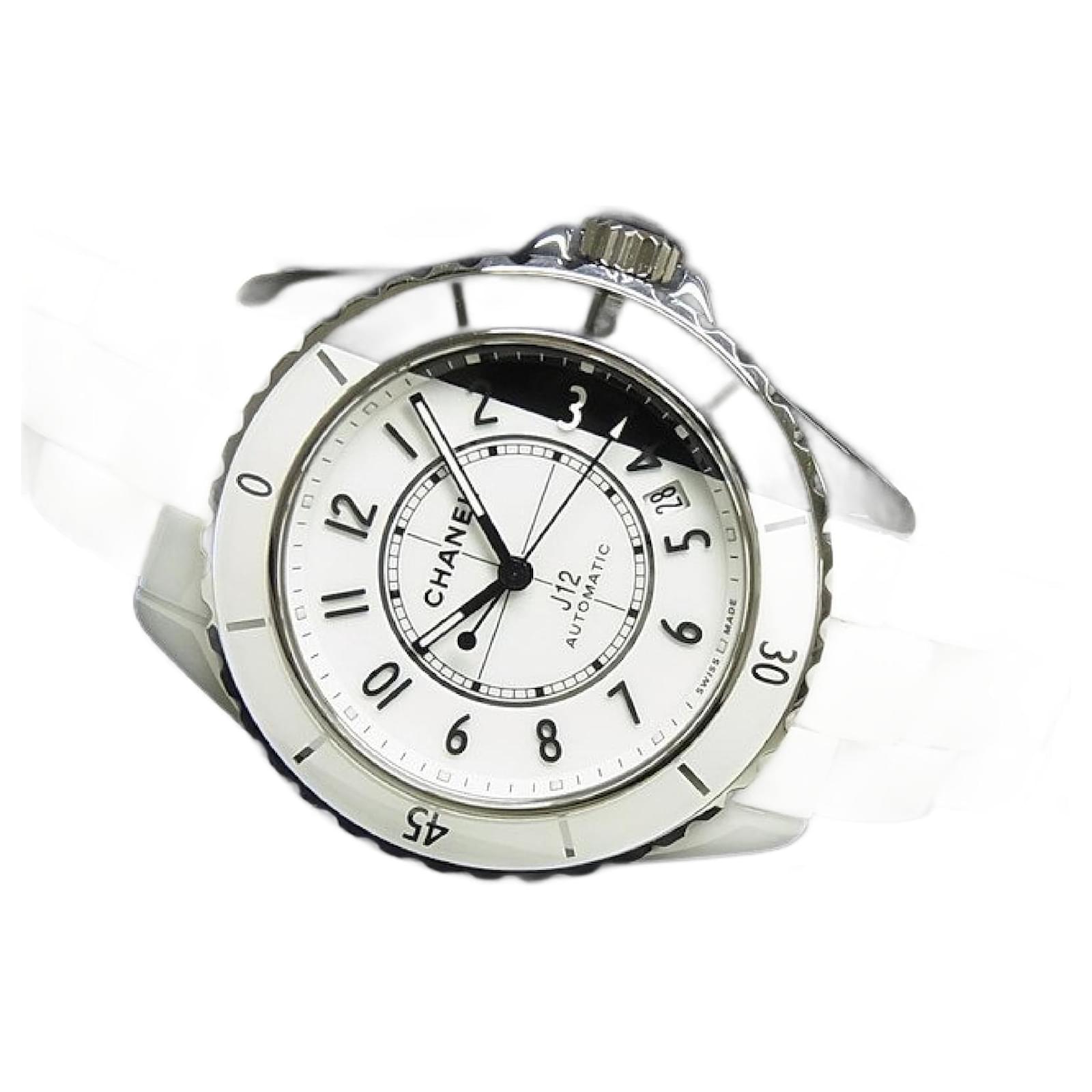 Automatic Watches Chanel Chanel J12 Paradoxe 38 mm White & Black Ceramic H6515 Mens