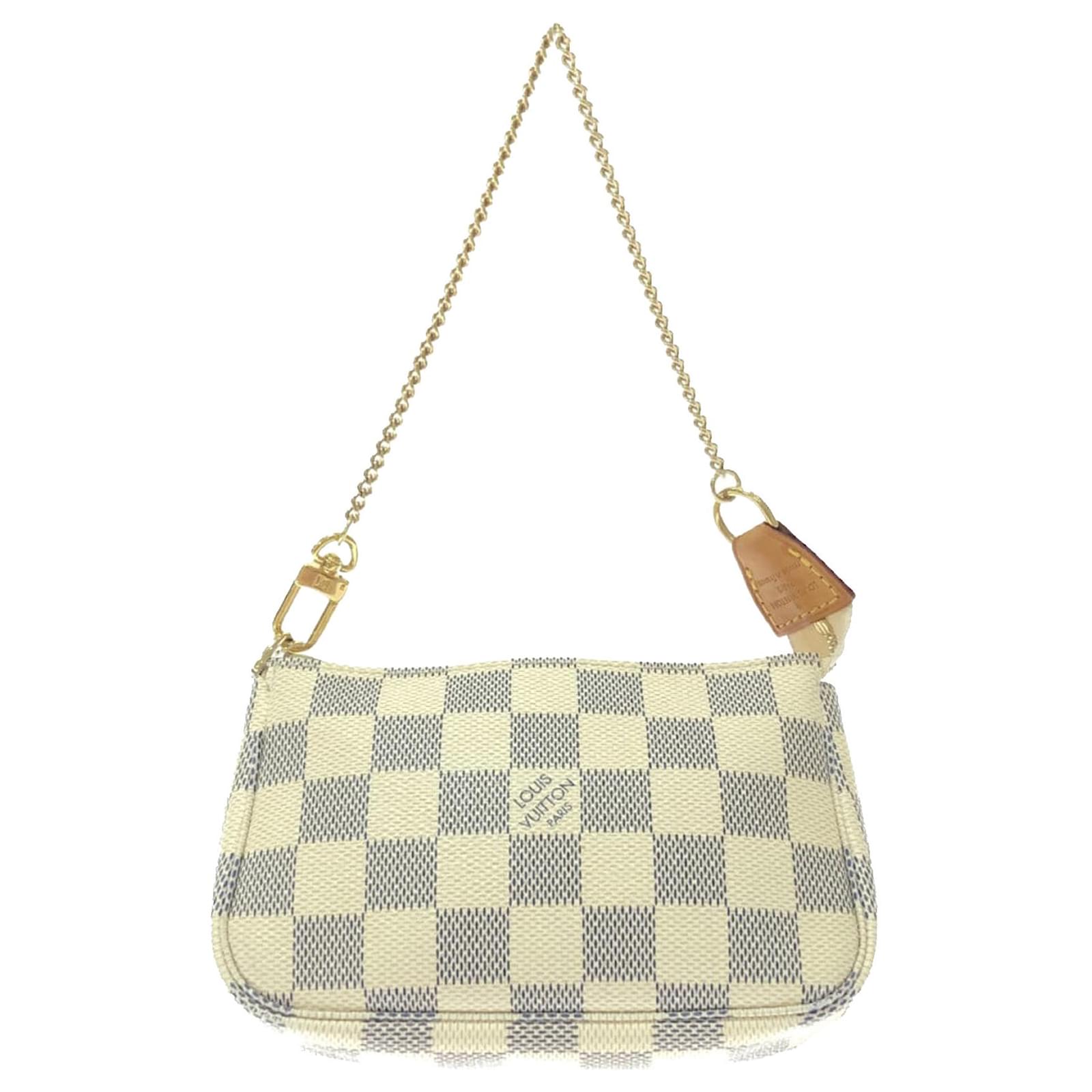 Louis Vuitton Azur Mini Pochette Accessories Bag – The Closet