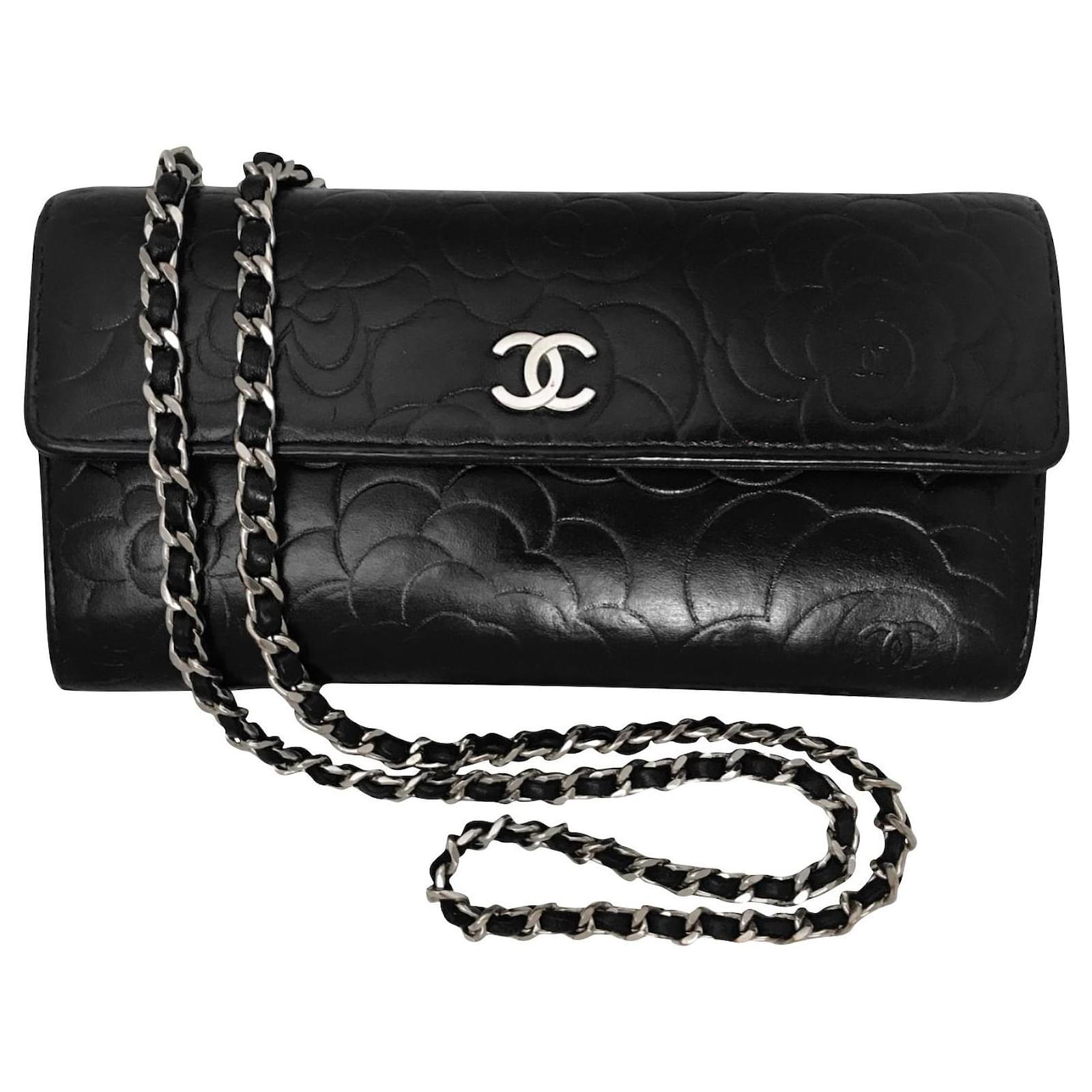 Chanel 2.55 Reissue Wallet On Chain Lamb Dark Blue