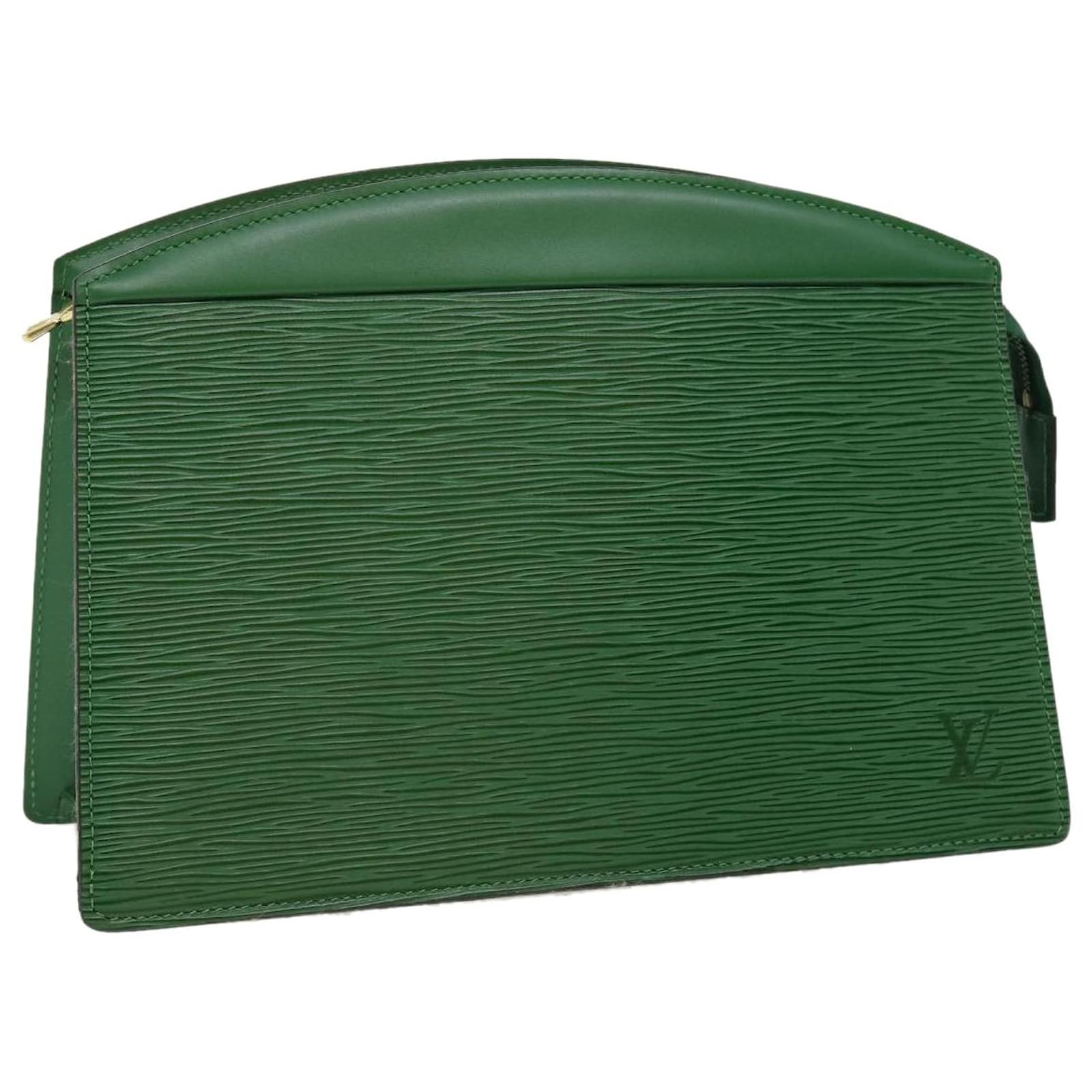 green lv purse