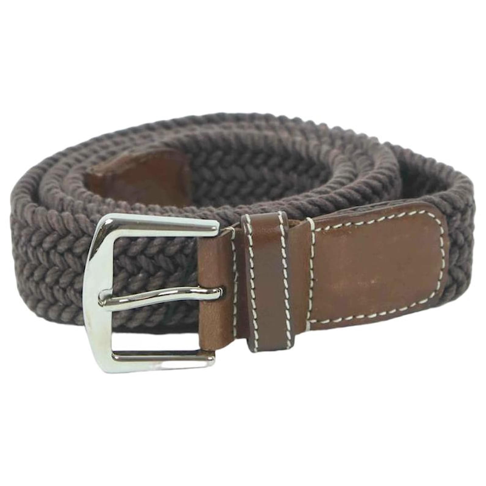 Belts Loro Piana L Brown Leather ref.829100 - Joli Closet