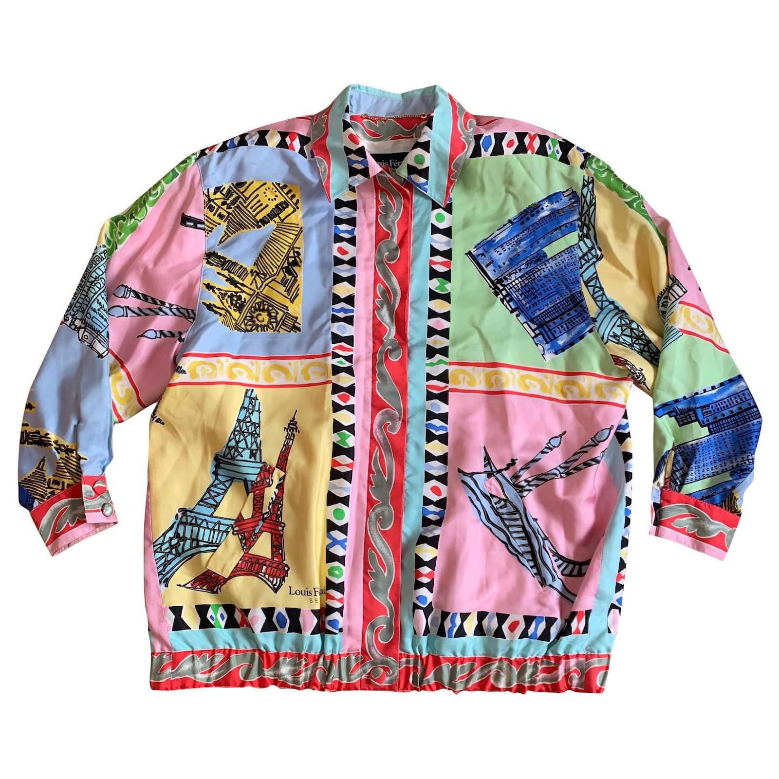 Louis Féraud Louis Feraud vintage jacket Multiple colors Silk ref