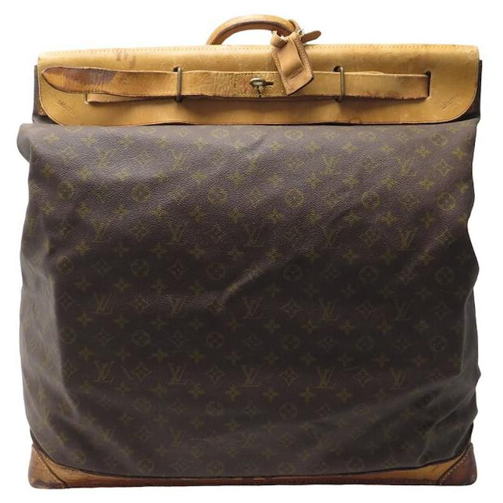 Vintage Louis Vuitton Steamer Bag in 2023  Vintage louis vuitton, Leather  travel bag, Louis vuitton