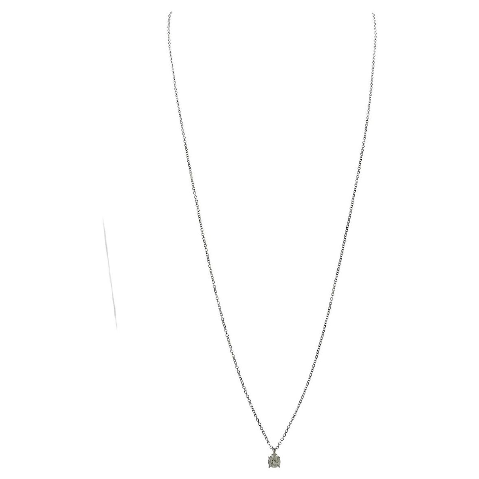 Pendentif Fusil Cassé G33 - Argent 925 - Collier Plaqué Platine 45,7cm - Fait Main - Cadeau Original