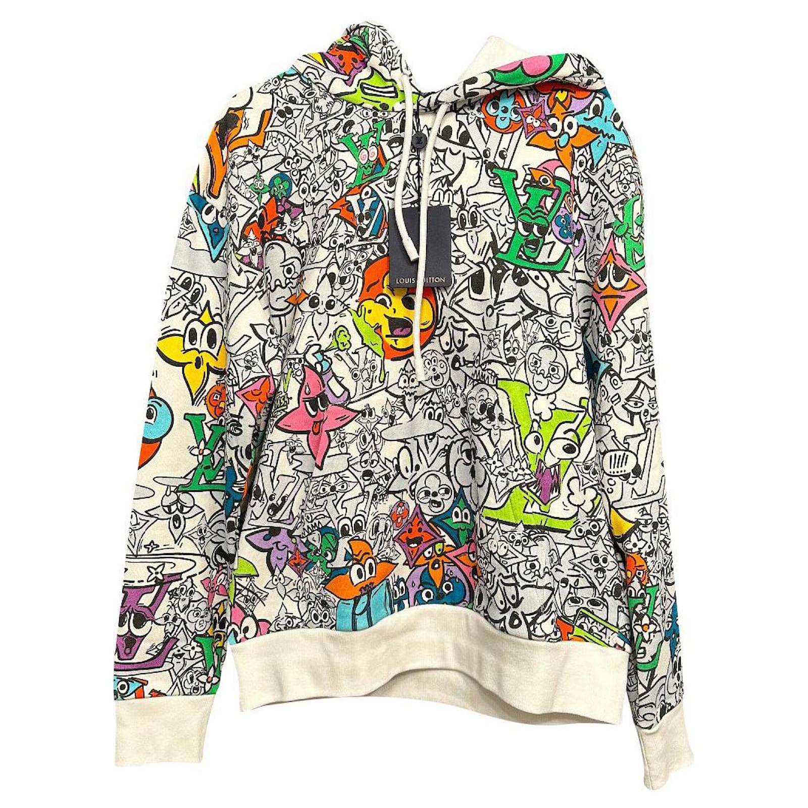 lv graffiti hoodie