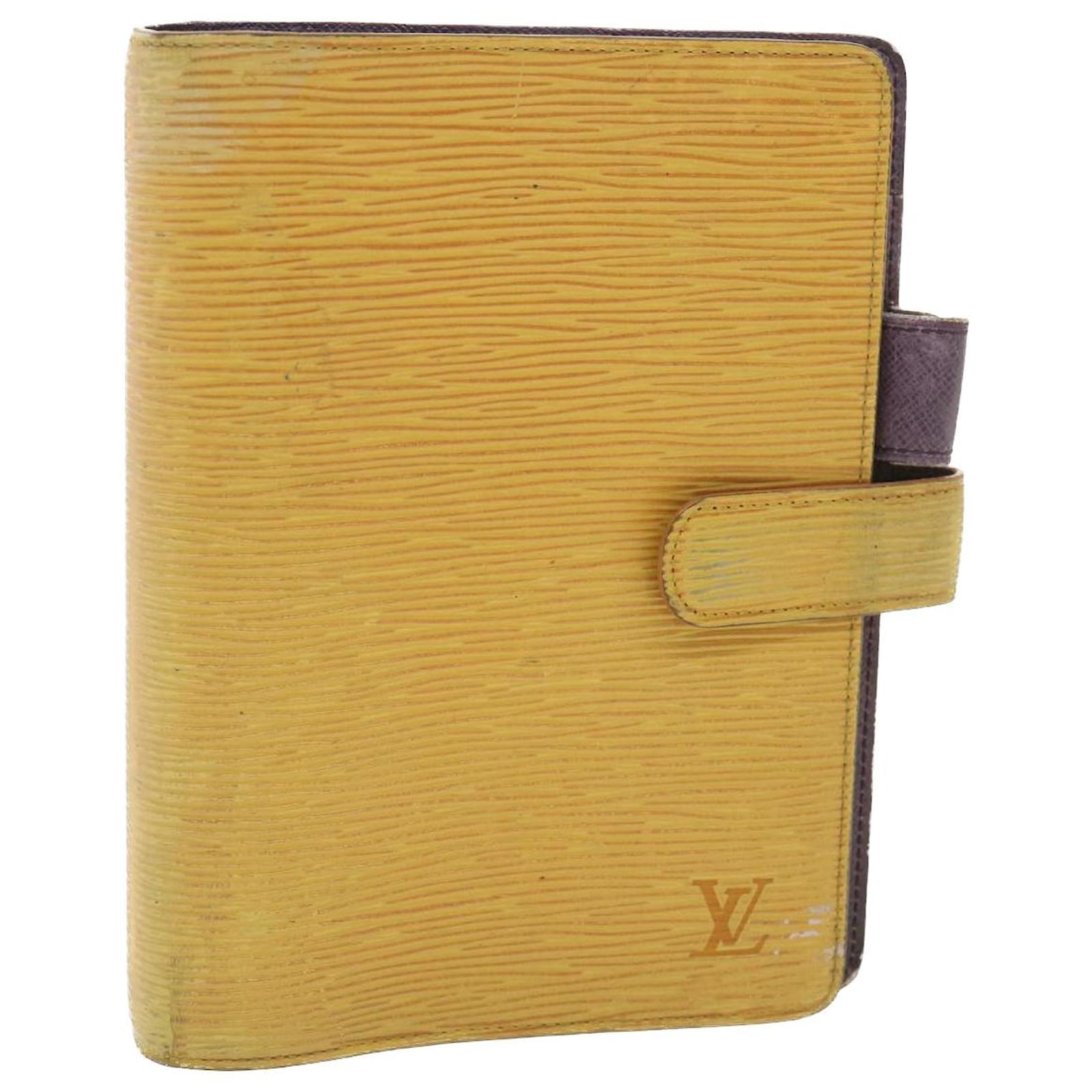 Louis Vuitton, Bags, Louis Vuitton Yellow Epi Leather Porte Billets  Compact Wallet