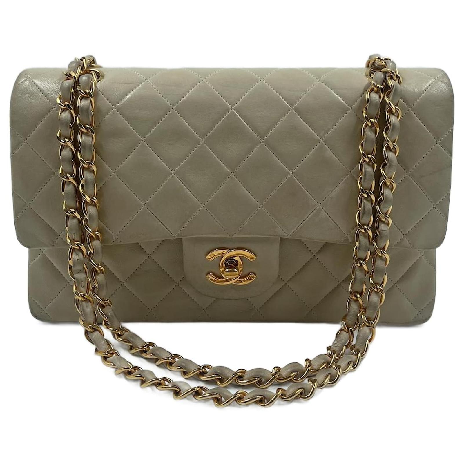 Chanel Rock in Moscow Grey Abstract Print Nylon Accordion Flap Bag