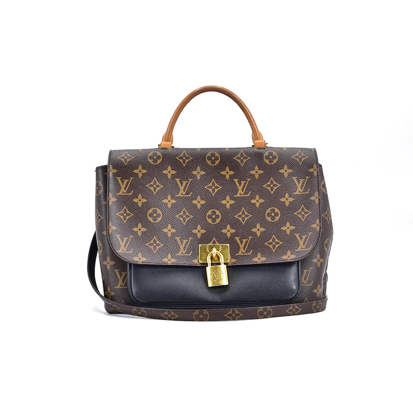 Louis Vuitton Marignan Handbag Canvas