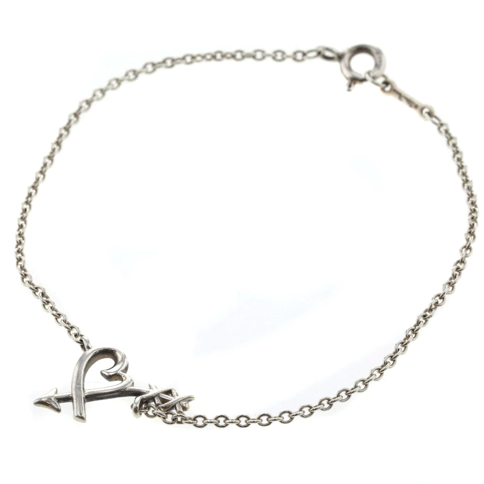 Tiffany heart arrow on sale bracelet