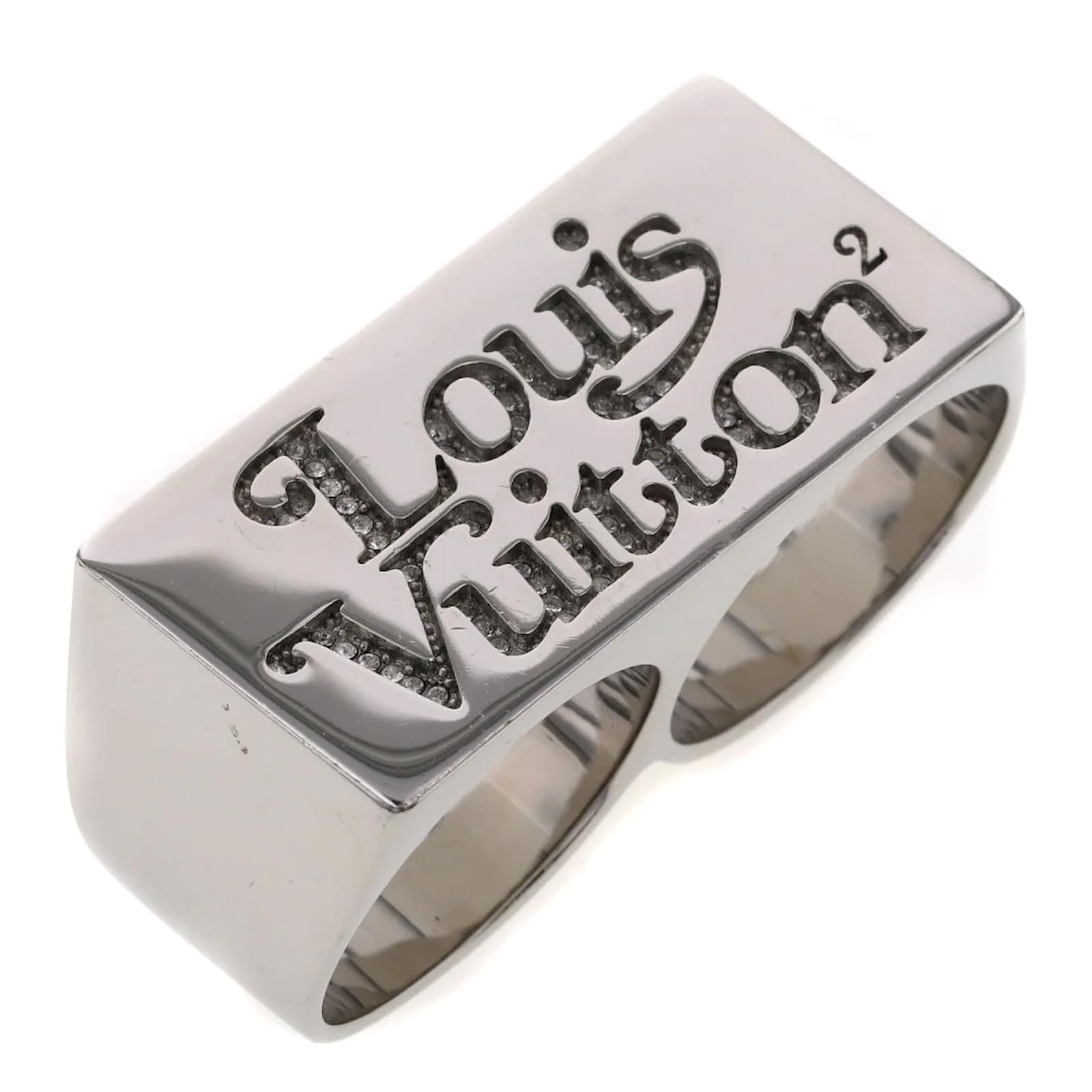 Bague homme outlet argent louis vuitton