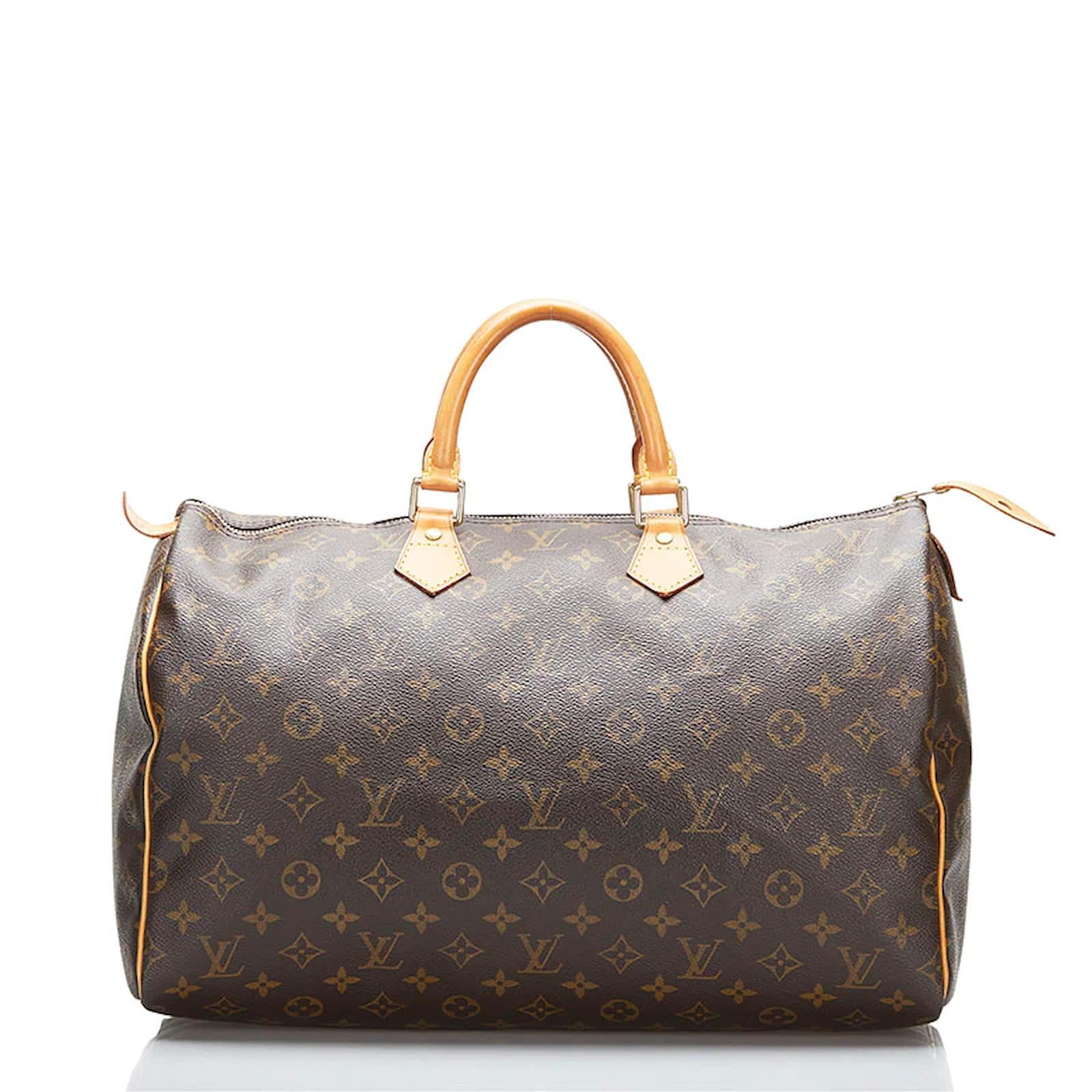 Louis Vuitton Speedy 40 M41522 Brown Monogram Hand Bag 11563