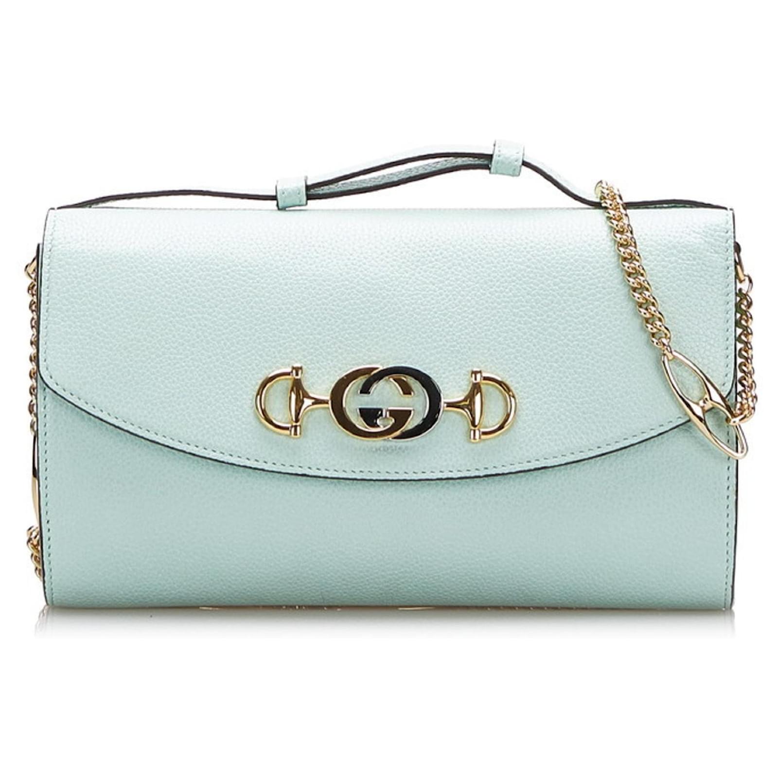 Gucci Zumi Green Leather ref.835276 - Joli Closet