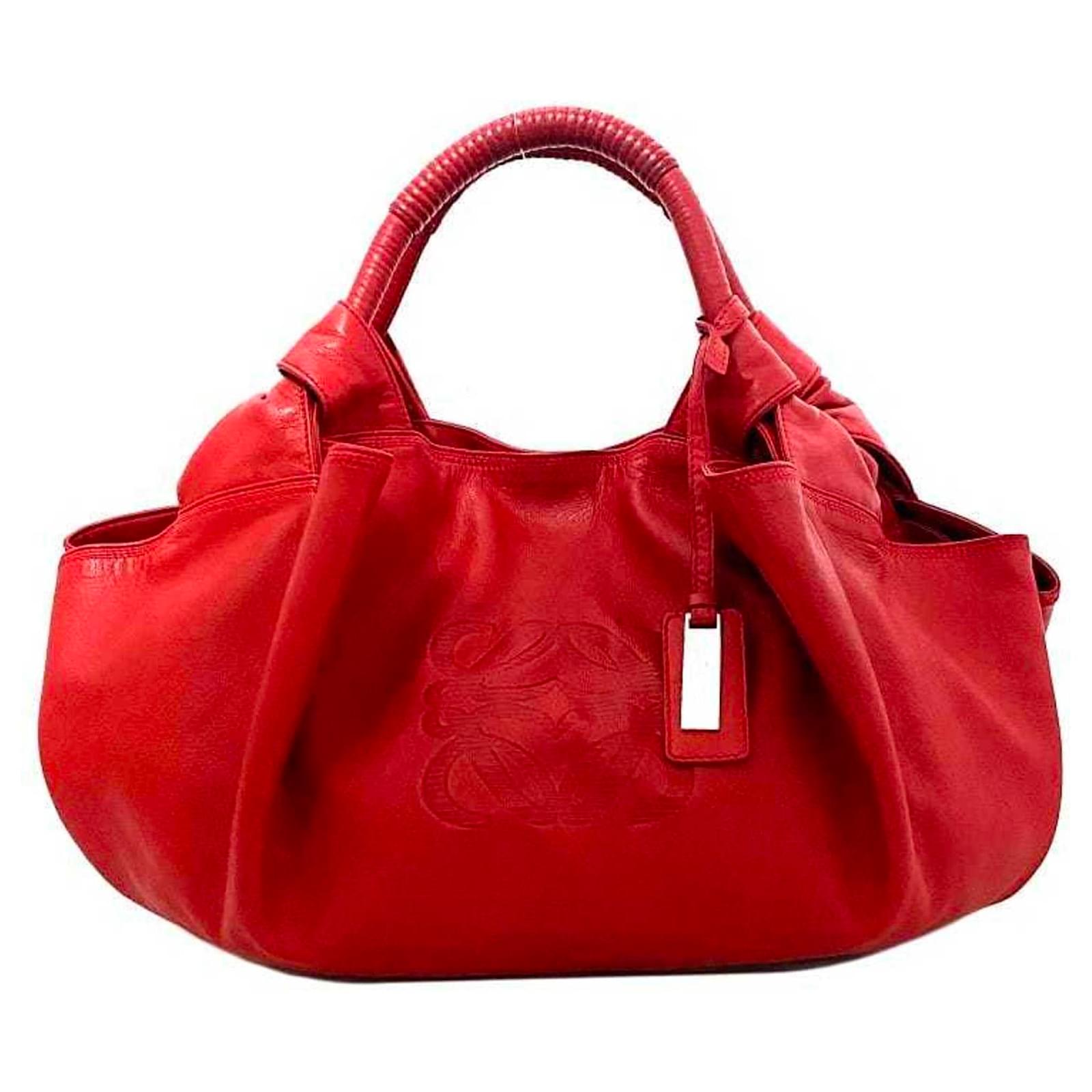 Loewe Nappa Red Leather ref.835475 Joli Closet