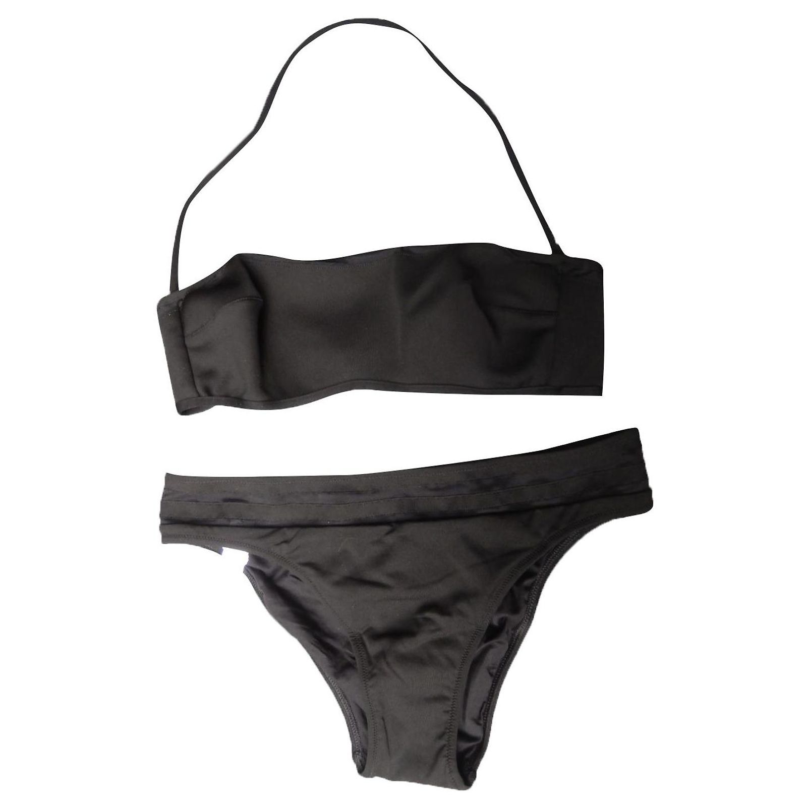 Maillot De Bain 2 Pièces La Perla En Soie - Taille M, Rose Et Noir, Bonnet B, Neuf Avec étiquettes (valeur $840)