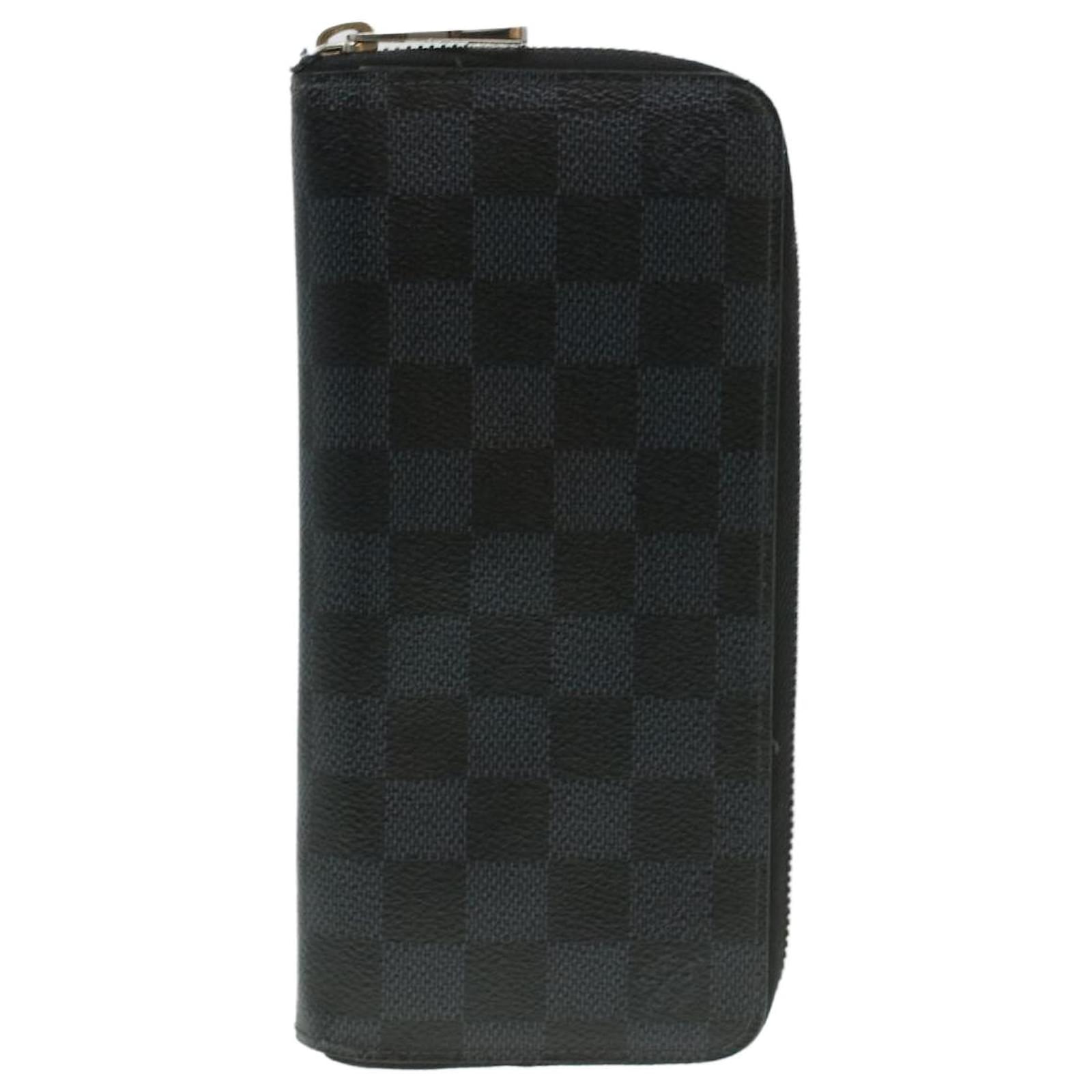 Louis Vuitton Zippy Wallet Black Cloth ref.835957 - Joli Closet