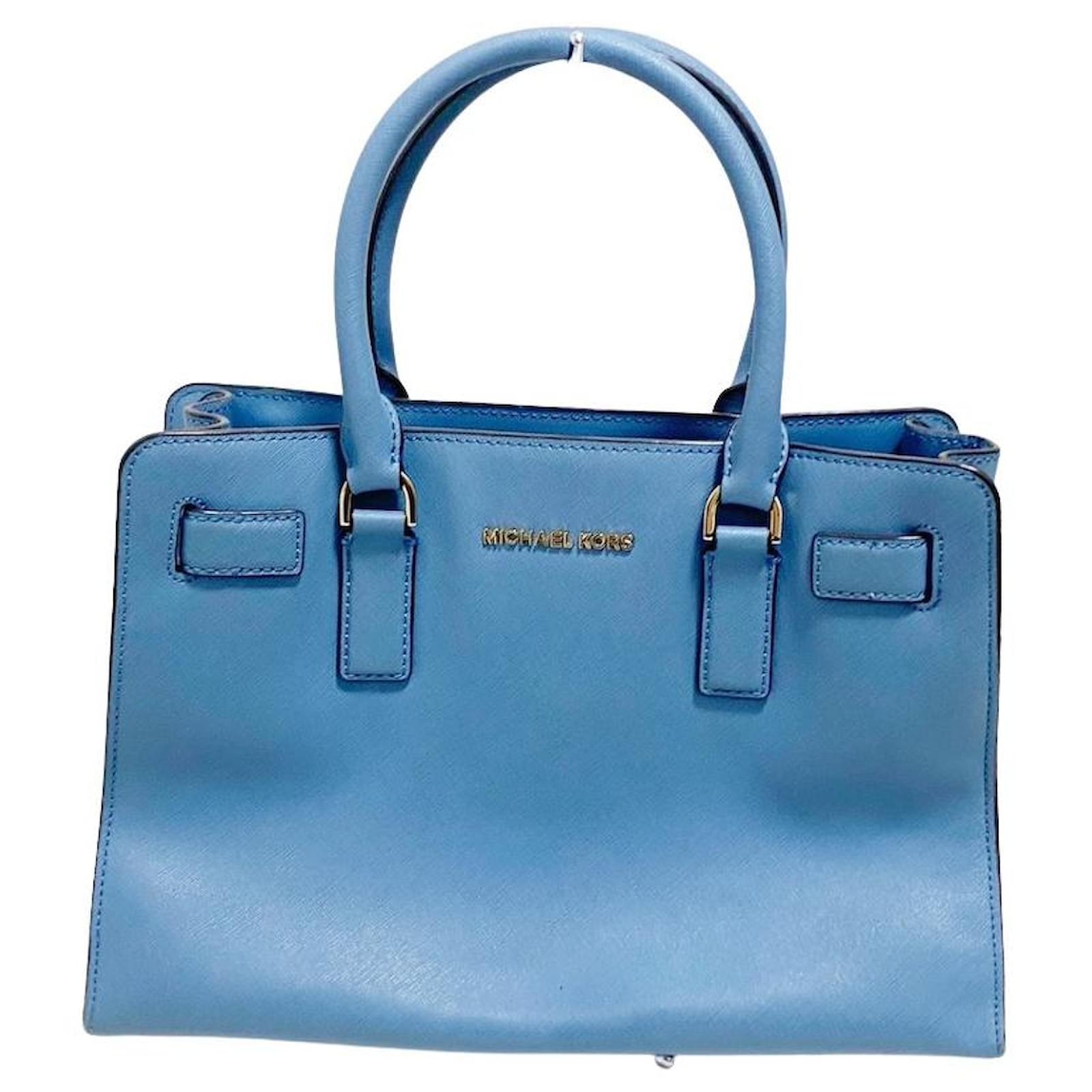 MICHAEL KORS GILLY LARGE DRAWSTRING TRAVEL TOTE pale ocean - Women's  handbags